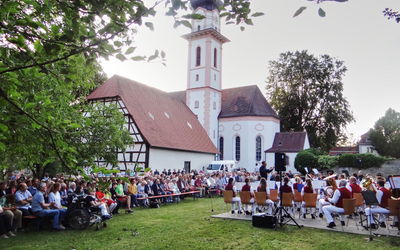 Sommerkonzert "Una brisa de verano" der Stadtkapelle Laupheim am 22.7.2023