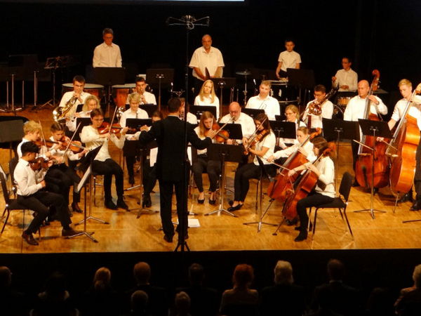 Kammerorchester beim Konzert "Meiner lieben Vaterstadt Laupheim" am 27.10.2018
