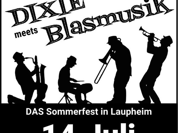 Plakat Dixie meets Blasmusik 2018