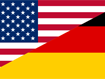 Deutsch-amerikanische Flagge