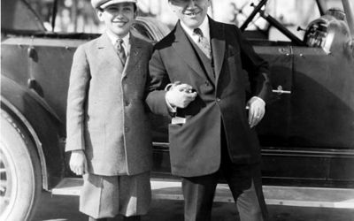 Carl Laemmle mit Sohn, 1920
